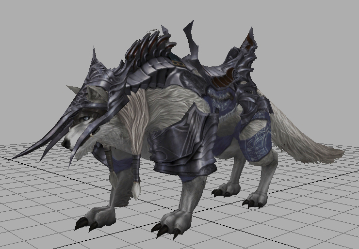 3d Mount model for metin2 server or other games in granny. €. Mount. 